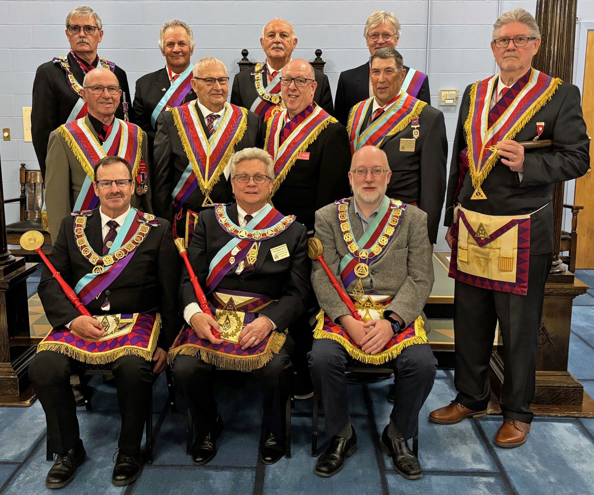 Grand Chapter Officers 2025 sm